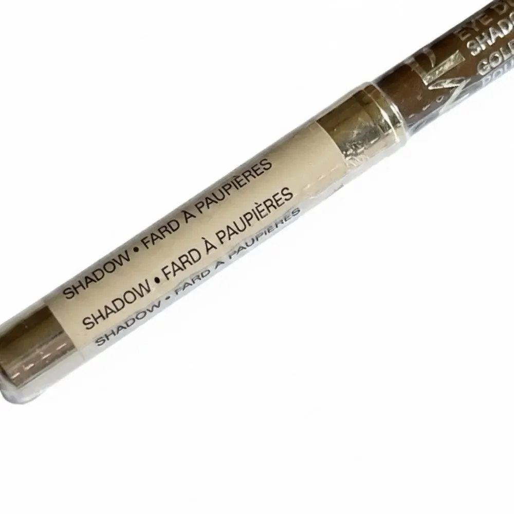 Max Factor EYE DESIGNER Eye Shadow Liner Pencil Dual Ended 603 Gold Dust/ Bronze